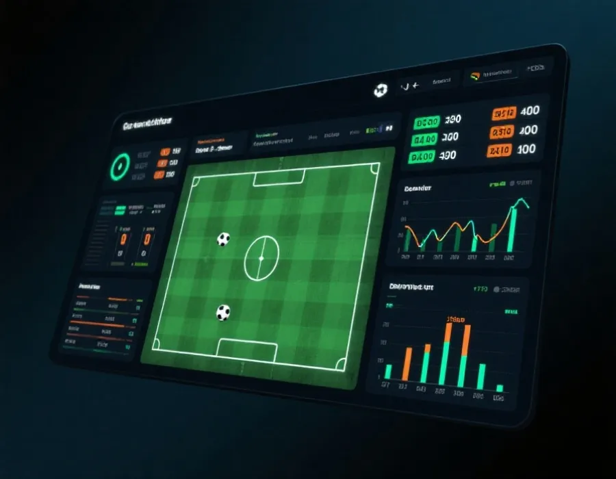 世界盃即時賠率分析介面示意圖