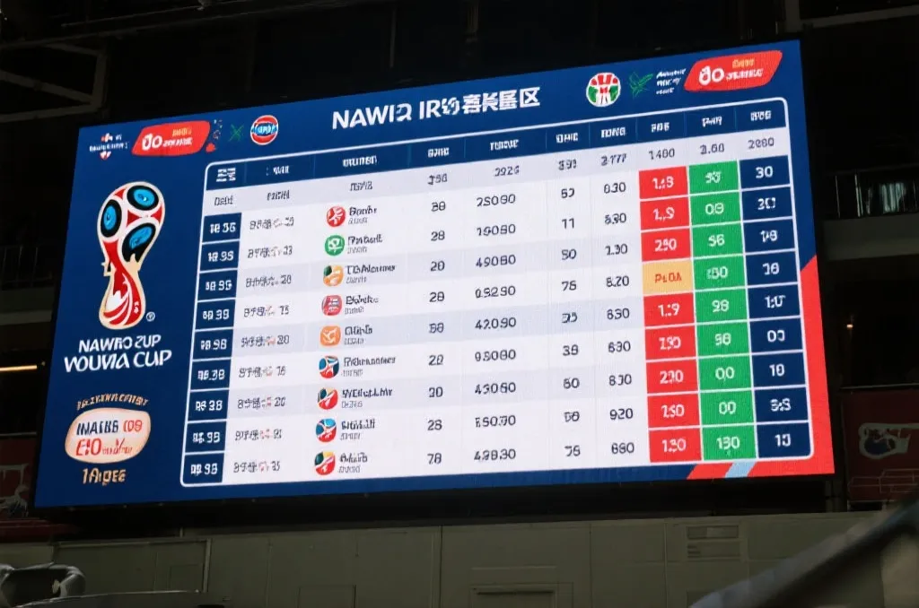2026世界杯积分榜北美实时比分：排名每一秒都在变，谁在起飞，谁在悬崖边？