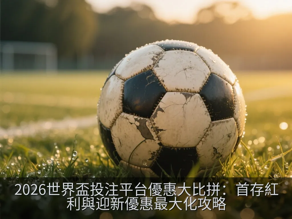 2026世界盃投注平台優惠大比拼：首存紅利與迎新優惠最大化攻略